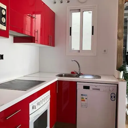 Brigh Loft Dishwaser Surfers&nomads Apartment Las Palmas de Gran Canaria