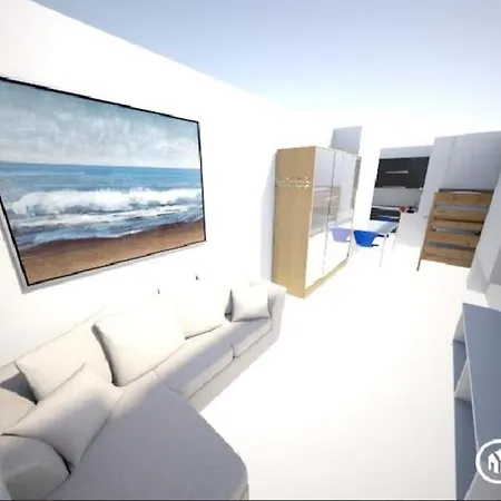 Apartamento Brigh Loft Dishwaser Surfers&nomads *