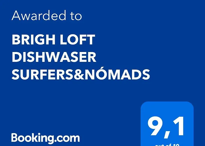 Brigh Loft Dishwaser Surfers&nomads 公寓 *