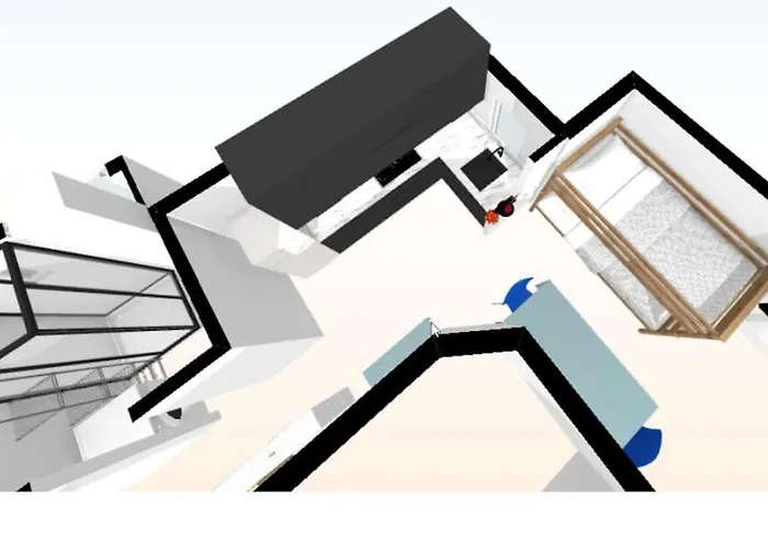 شقة Brigh Loft Dishwaser Surfers&nomads