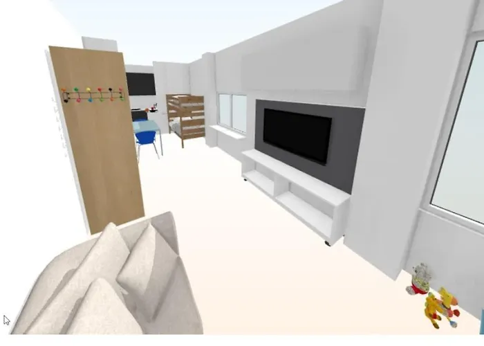 شقة Brigh Loft Dishwaser Surfers&nomads *