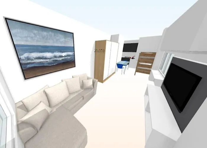 شقة Brigh Loft Dishwaser Surfers&nomads